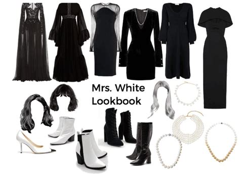 Mrs White Clue On Stage Outfit Shoplook Clue Costume Themed