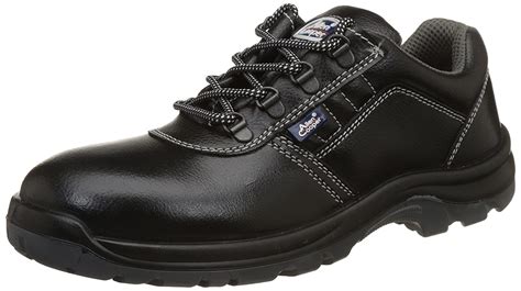 Allen Cooper Ac Double Density Dip Pu Sole Safety Shoe Black