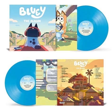 BLUEY BLUEY THE ALBUM (BLUE) (COLV) LP – Lunchbox Records