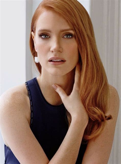 Jessica Chastain Beautiful Red Hair Red Haired Beauty Hair Color