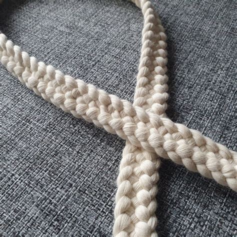 Digital Macrame Shoulder Strap 6 Strand Flat Braid Pca01 Etsy