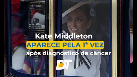 Princesa Kate Middleton faz aparição pública pela primeira vez em meses