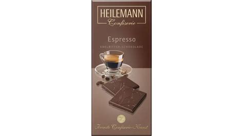 Heilemann Espresso Edelbitter Schokolade online bestellen MÜLLER