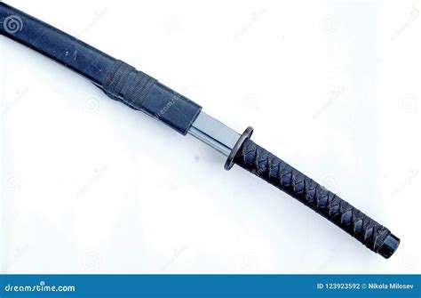 Katana stock foto. Image of japan, gebogen, blad, wapen - 123923592