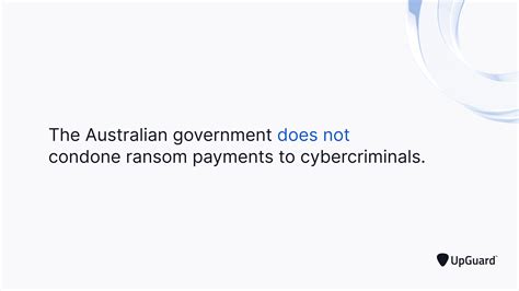 A Clear Explanation Of Australias Ransomware Action Plan Upguard