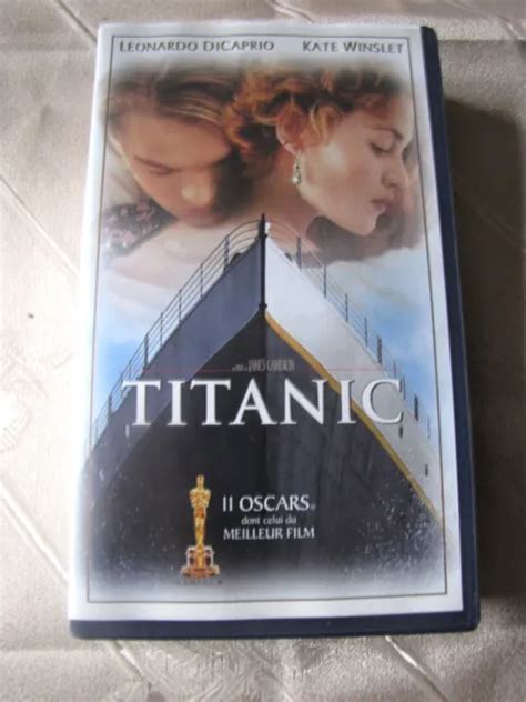 Vhs K Le Titanic Avec Leonardo Dicaprio Et Kate Winslet Eur