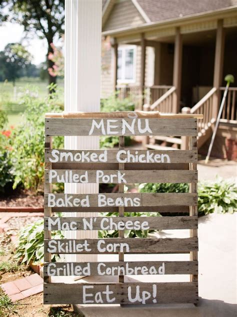 Creative Ways To Display Your Wedding Menu Artofit