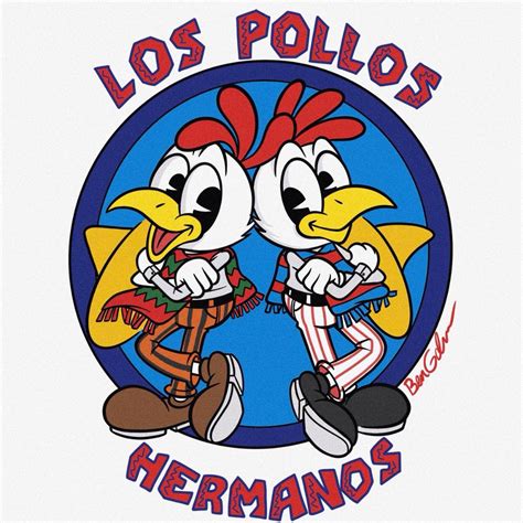 Los Pollos Hermanos Logo In A Classic Cartoon Style By Me R