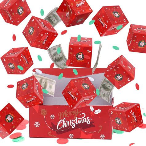 Amazon.com: BABORUI Money Surprise Box - Christmas Gift with Confetti