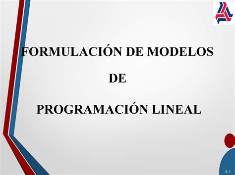 Formulación de modelos DE MODELOS DE LINEAL CONTENIDO 1 Etapas en la