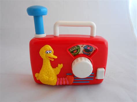 Vintage Illco Sesame Street Radio Wind Up Music Box Works Etsy