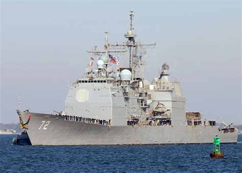 USS Vella Gulf leaves Norfolk for deployment