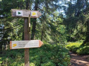 Auf dem Goldsteig zum König des Bayerischen Waldes Wandern ohne Gepäck