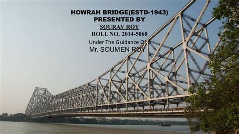 Howrah bridge ppt | PPT