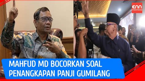 Mahfud Md Angkat Bicara Soal Penangkapan Panji Gumilang Youtube