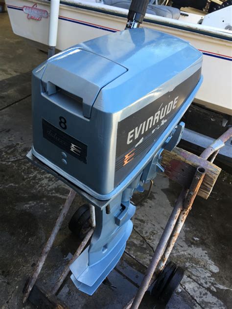 Hp Evinrude Outboard Sailboat Motor