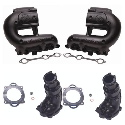 Oem Mercruiser Ec Exhaust Manifold And Riser Kit 43 And 45 V6 2010