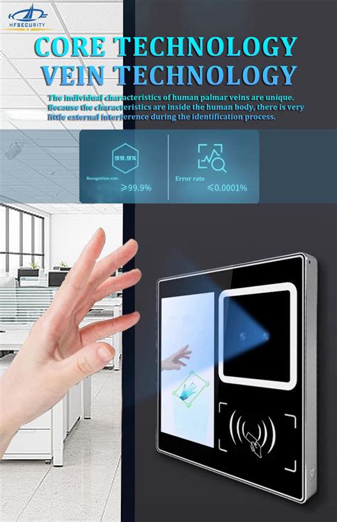 Fr P Palm Vein Face Access Control Hfsecurity Biometric Solution