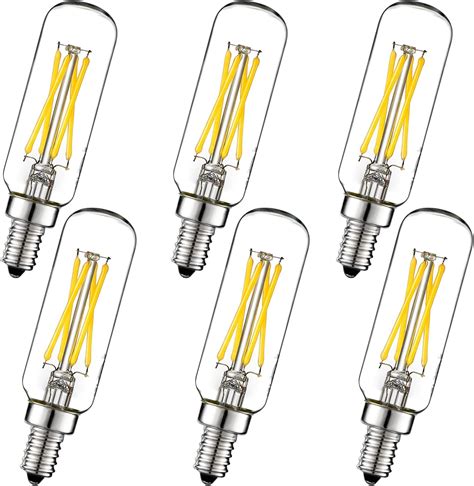 Heifymi E12 Candelabra LED Light Bulbs 60 Watt Equivalent 120 Volt