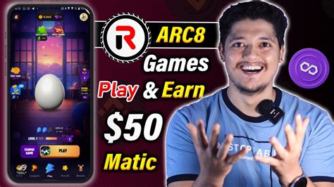 Earn 50 Matic By Play Games ARC8 App Free Play To Earn Games