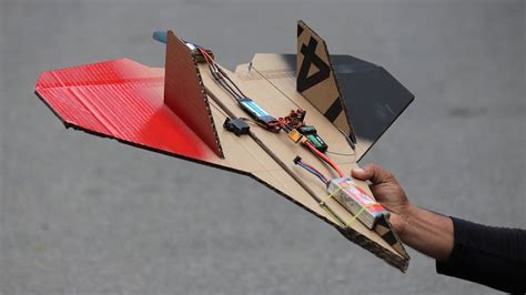 Cardboard Rc Airplane Diy Cardboard Aeroplane Rc Airplanes Rc