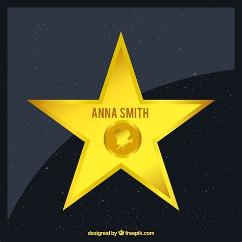 Free Vector | Walk of fame star background