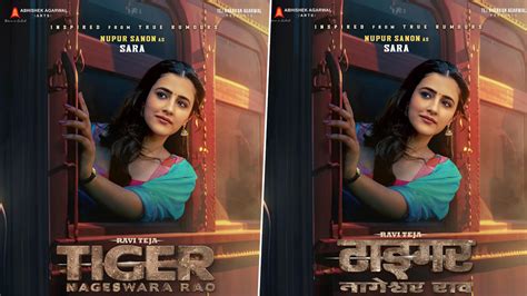 Agency News Nupur Sanon Unveils Her First Look From Tiger Nageswara