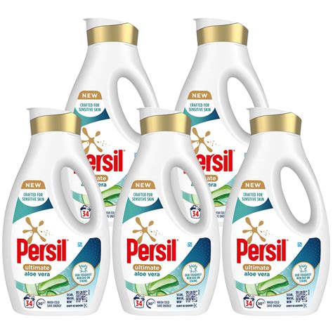 Persil Ultimate Non Bio Aloe Vera Laundry Washing Liquid Detergent 34