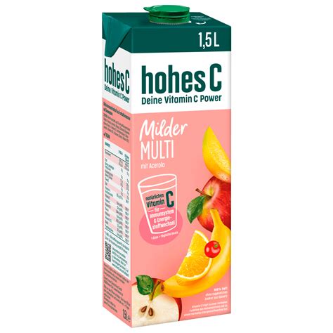 Hohes C Milder Multivitaminsaft 100 Saft 1 5l Bei REWE Online Bestellen