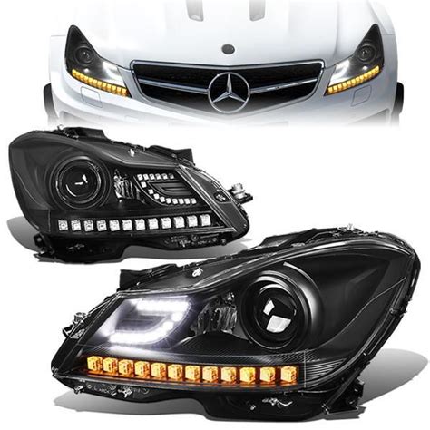 Mercedes Benz C C C C C Amg Led Drl Projector