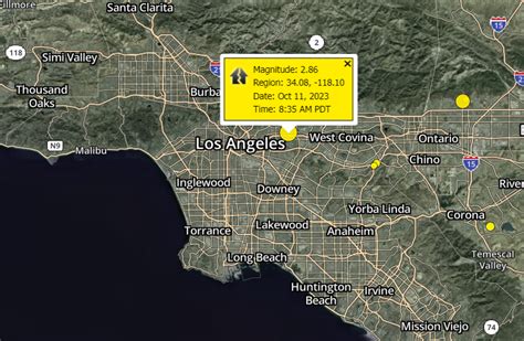 Minor earthquake hits Los Angeles area