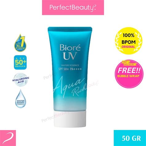 Promo Biore Uv Aqua Rich Watery Essence Spf Pa G Diskon