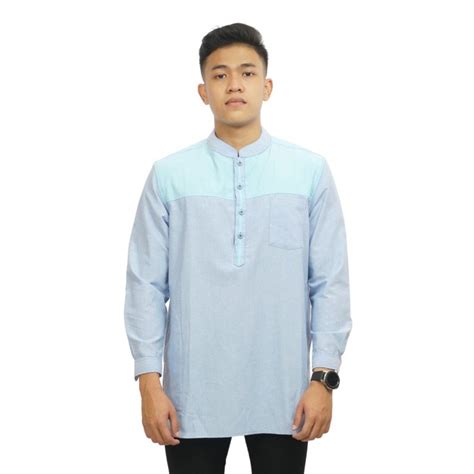 Jual Baju Koko Kurta Pria Dewasa Lengan Panjang By Hamnida Othman