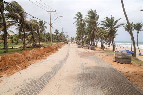 Obra De Requalifica O Do Trecho De Orla Stella Maris A Ipitanga