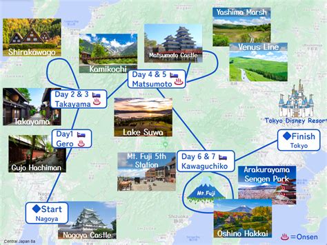 Central Japan 8 Days Itinerary A Drive Japan Beta