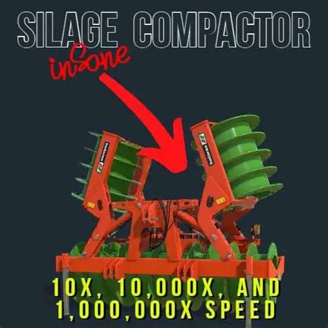 Pack Compacteur Densilage Fou V1 0 0 0 Fs25 Mod Farming Simulator