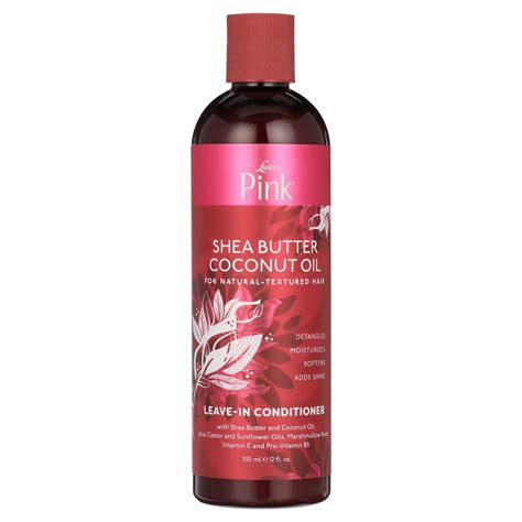 Luster S Pink Shea Butter Coconut Oil Detangling Moisturizing Leave In