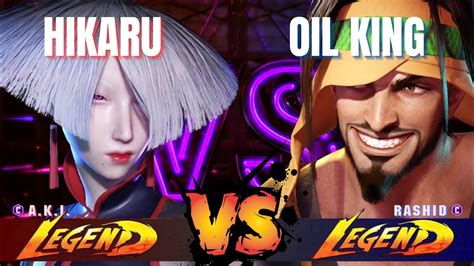 Sf6 Hikaru Aki Vs Oil King Rashid Street Fighter 6 Ranked