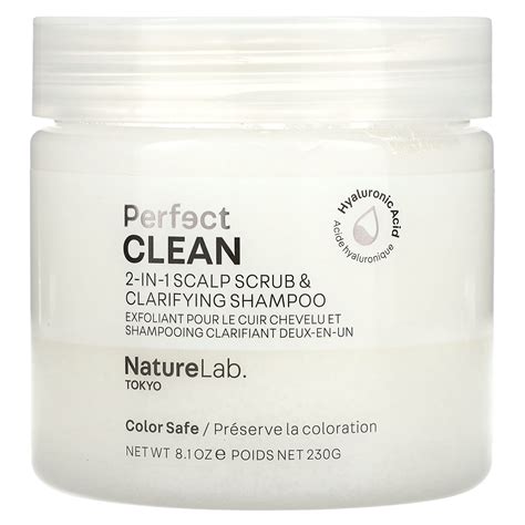 NatureLab Tokyo Perfect Clean 2 In 1 Scalp Scrub Clarifying Shampoo