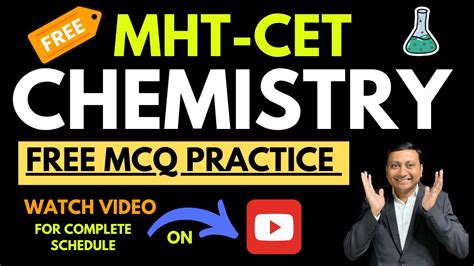 Free Chemistry Mcq Lectures For Mht Cet Pcm Group Chemistry