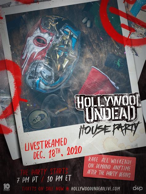 Hollywood Undead Announce 'The Hollywood Undead House Party' Livestream ...