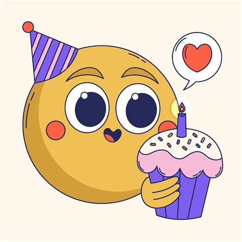 Emoji Geburtstag Vektoren Und Illustrationen Zum Kostenlosen Download