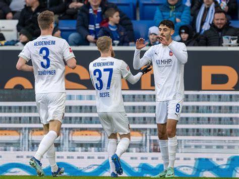 Der 1 Fc Heidenheim Und Die Tsg Hoffenheim Trennen Sich 11