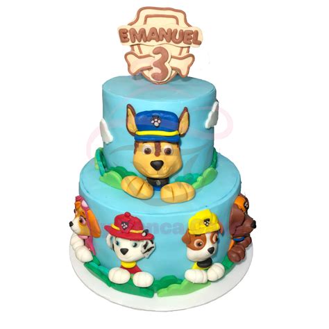 Torta Infantil Cumpleaños Paw Patrol