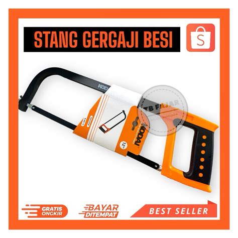 Jual Kodai Hacksaw Stang Gergaji Besi Gagang Plastik Inchi Mm