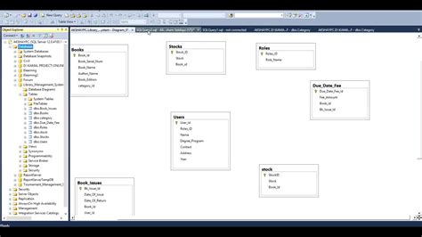 Library Management System Using Sql Server Youtube