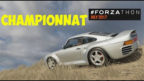 Forza Horizon Forzathon Porsche Youtube