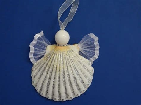 Seashell Craft How To Make A Shell Angel For Christmas YouTube