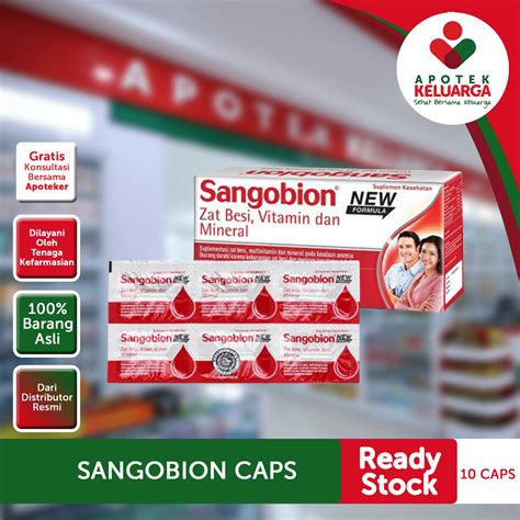 Jual Sangobion 10 Kapsul Shopee Indonesia