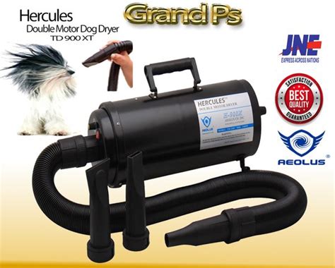 Jual Pet Dryer Aeolus Herculess Double Motor Blower Anjing Terkuat Di